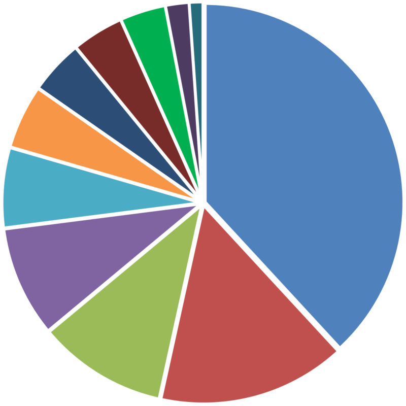 Pie Chart for Market Oriented Core Equity Pie Chart for Market Oriented Core Equity